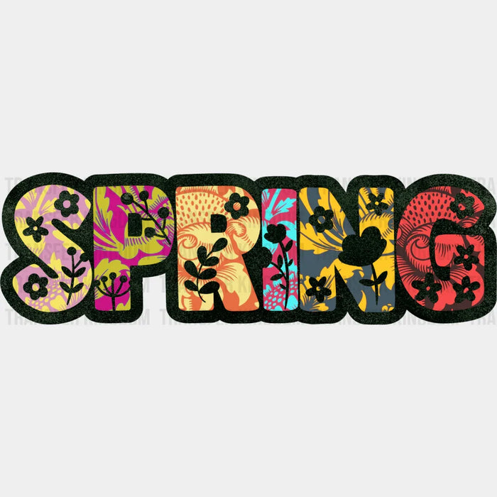 Spring Flowers Design - Spring DTF Transfer