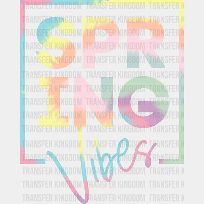 Spring Vibes - Spring DTF heat transfer
