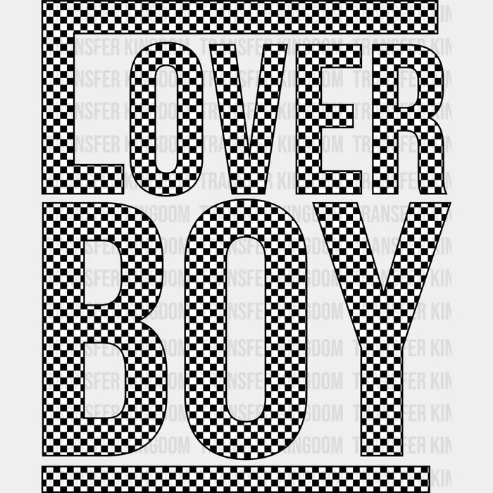 SQUARE LOVER BOY - DTF heat transfer