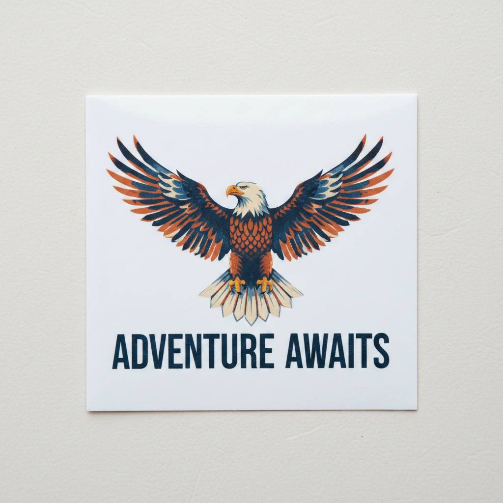 50 Square Stickers 3in