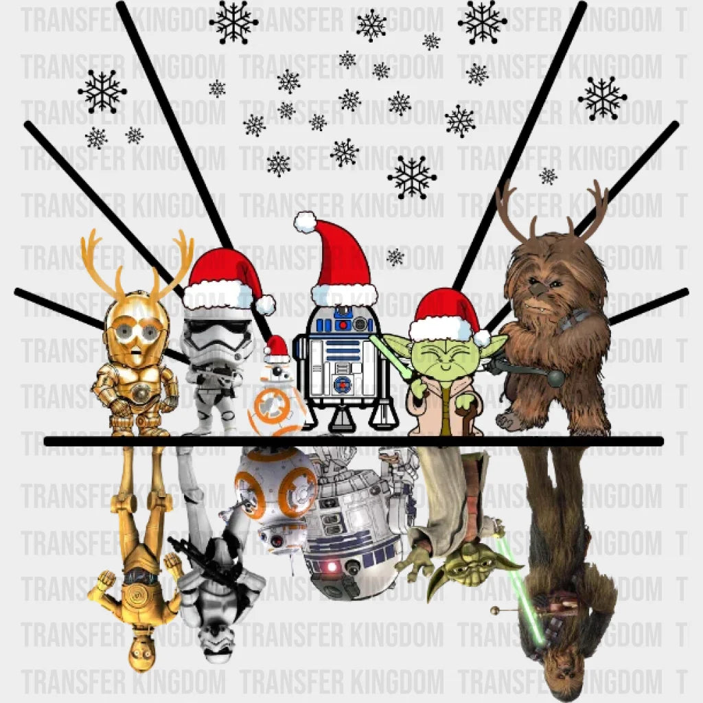 Star Wars Christmas Design - Dtf Heat Transfer