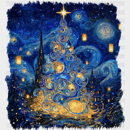 Starry Night - Christmas DTF Transfers transfer-kingdom