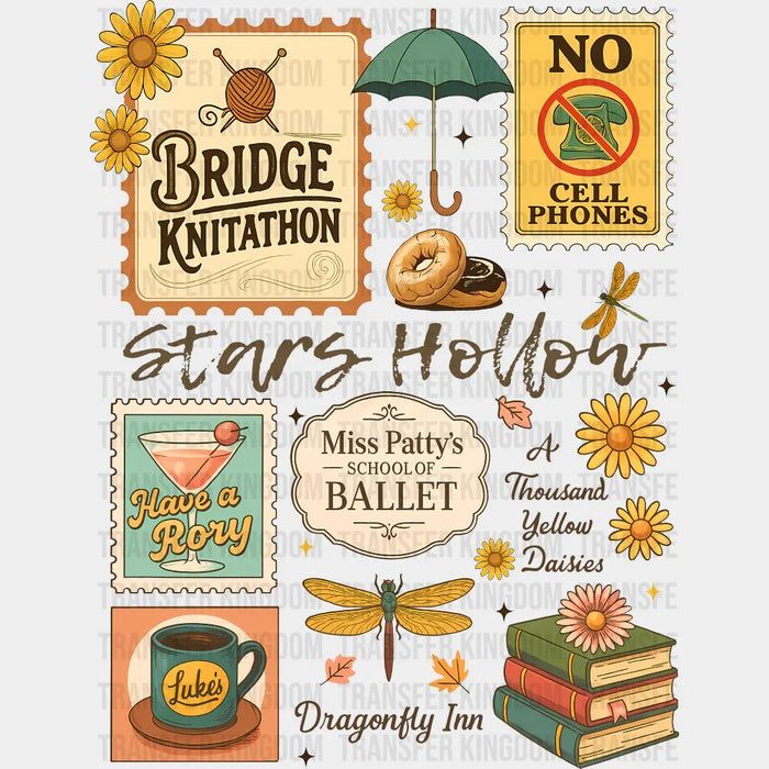 Stars Hollow - Halloween DTF Transfer