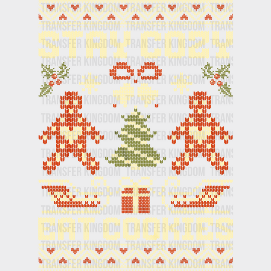 Stay Cozy Eat Cookies - Christmas DTF Transfer