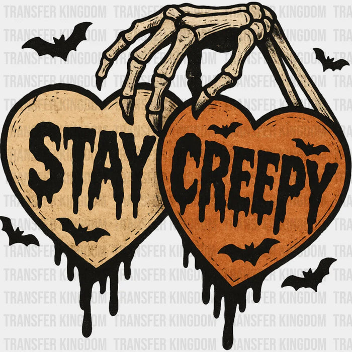 Stay Creepy Hearts - Halloween DTF Transfer