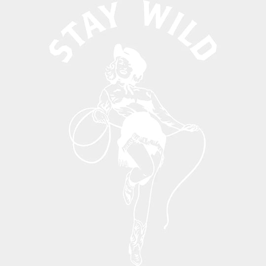 Stay Wild Cowgirl Design - Dtf Heat Transfer