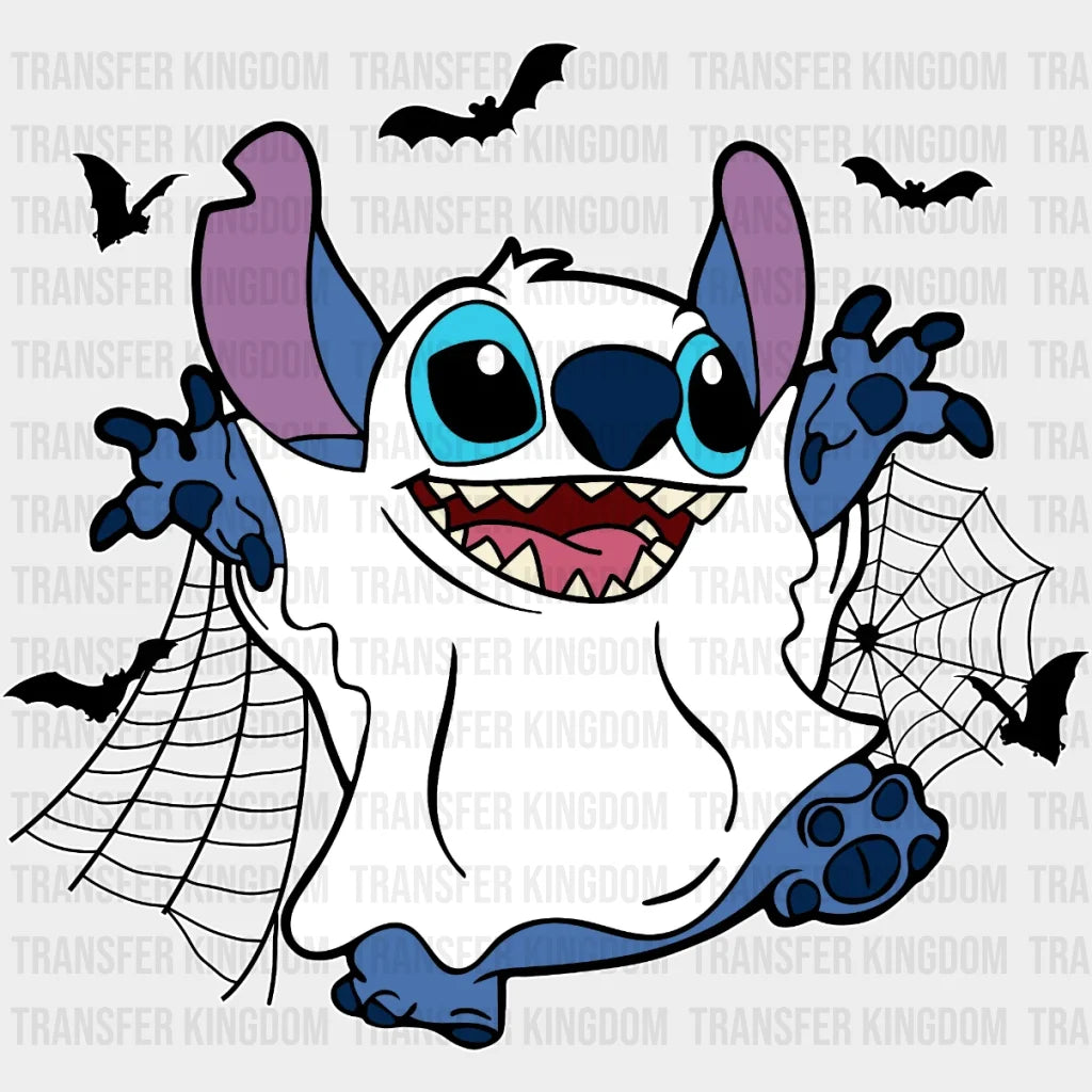 Stitch Ghost Costume Design - DTF heat transfer