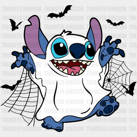 Stitch Ghost Costume Design - Dtf Heat Transfer