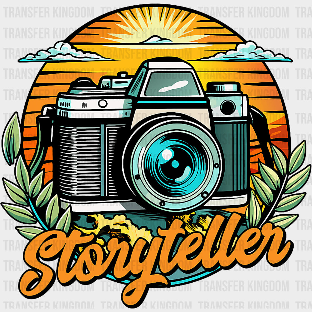 Storyteller Sunset - Photography DTF Transfers Adult Unisex - S & M (10’’) / Dark Color Design (See Imaging)