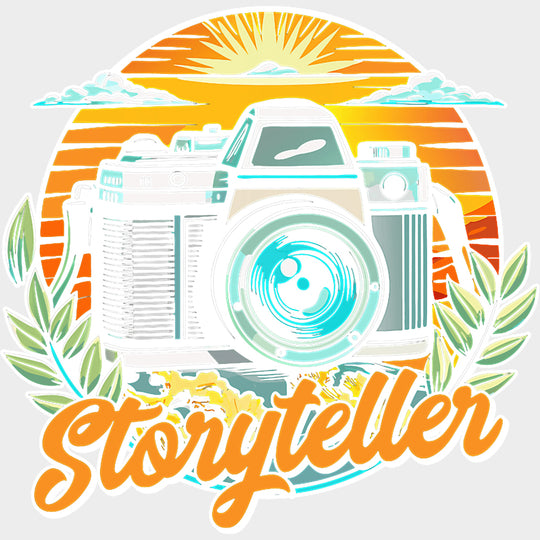 Storyteller Sunset - Photography DTF Transfers Adult Unisex - S & M (10’’) / Light Color Design (See Imaging)