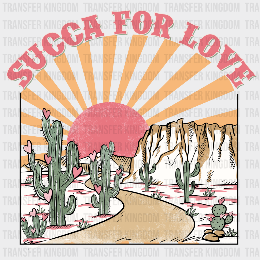 SUCCA FOR LOVE SUNSHINE - DTF heat transfer - transfer-kingdom