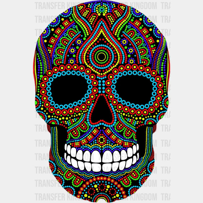 SUGAR SKULL 2 Design - DTF heat transfer