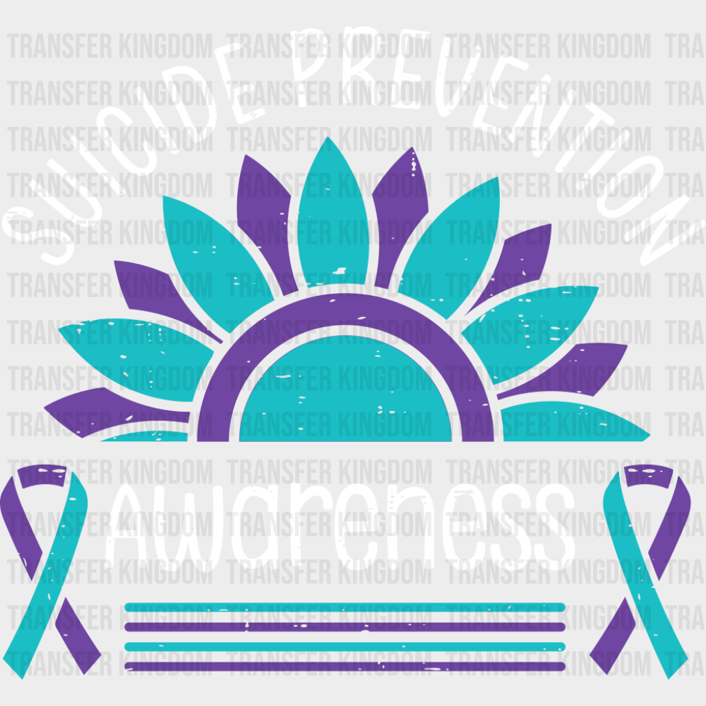 Suicide Prevention Awareness - Suicide Awareness DTF Transfer