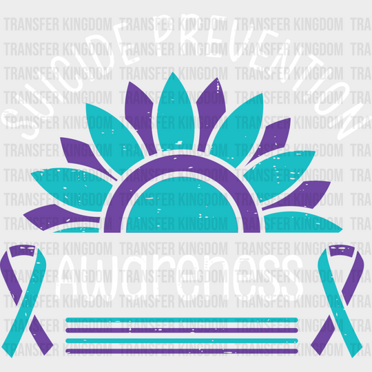 Suicide Prevention Awareness - Suicide Awareness DTF Transfer