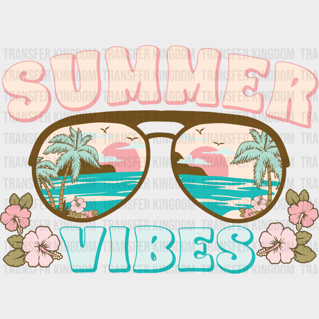 Summer Vibes Design - Dtf Transfer