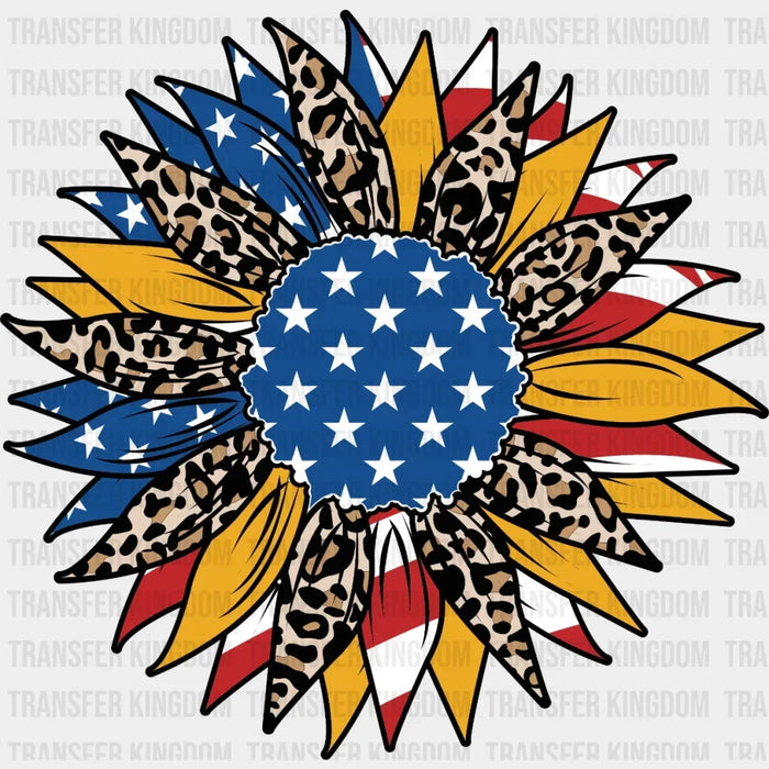 Sunflower leopard DTF Transfer