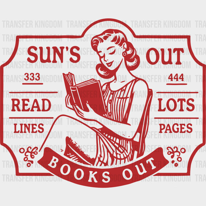 Sun's Out - Reading DTF Transfers