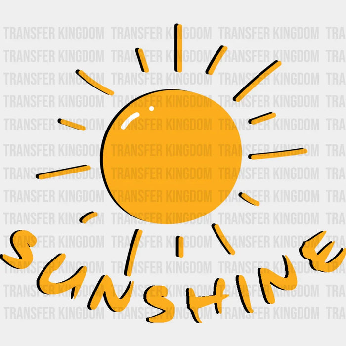 Sunshine  Summer DTF Transfer