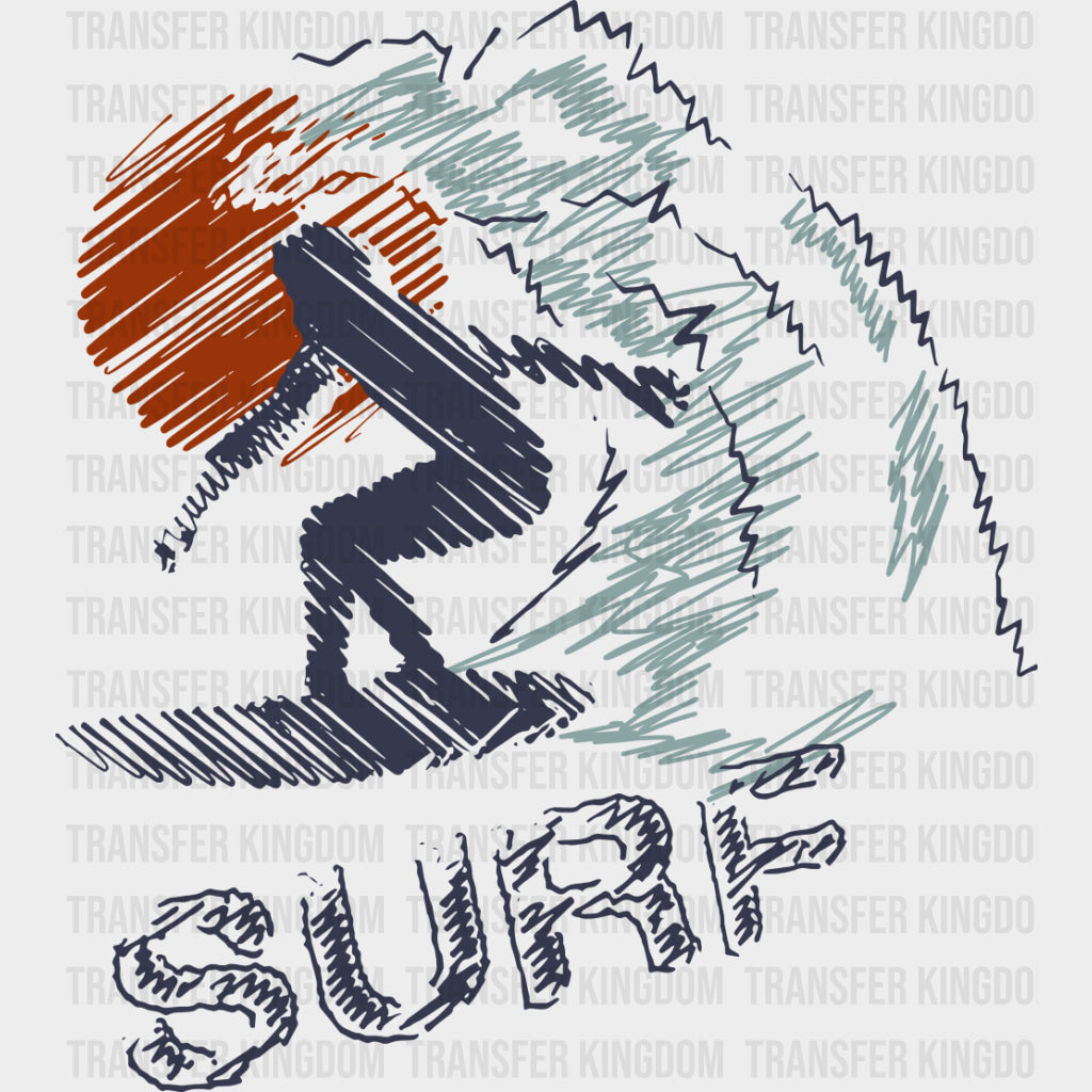 Surf - Surfing DTF Transfers transfer-kingdom