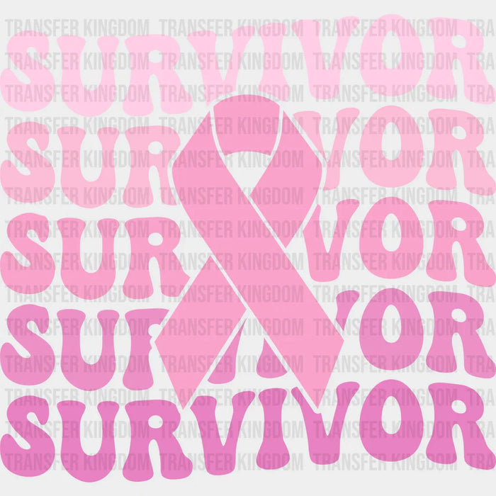 Survivor Cancer Support Design - DTF heat transfer