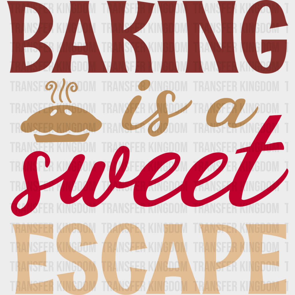 Sweet Escape - Cooking Dtf Heat Transfer