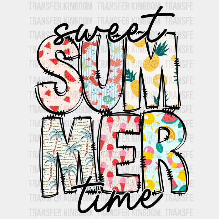 Sweet Summer Time Summer DTF Transfer