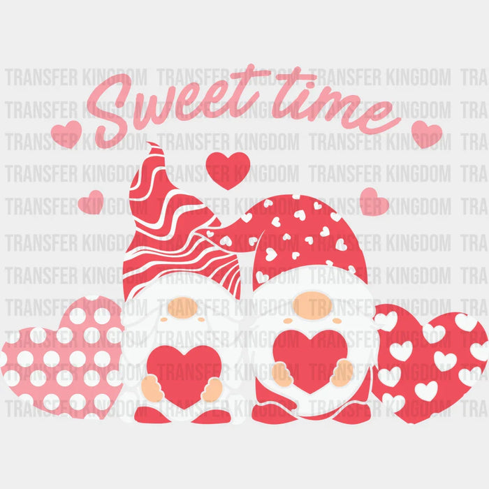 SWEET TIME WITH MY GNOMIES - DTF heat transfer