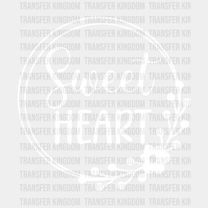 Sweetheart Valentine's Day Design - Valentine's Day DTF heat transfer