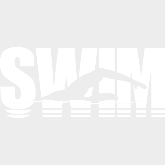 Swim B&W - Swimming DTF Transfer Adult Unisex - S & M (10’’) / Light Color Design (See Imaging)