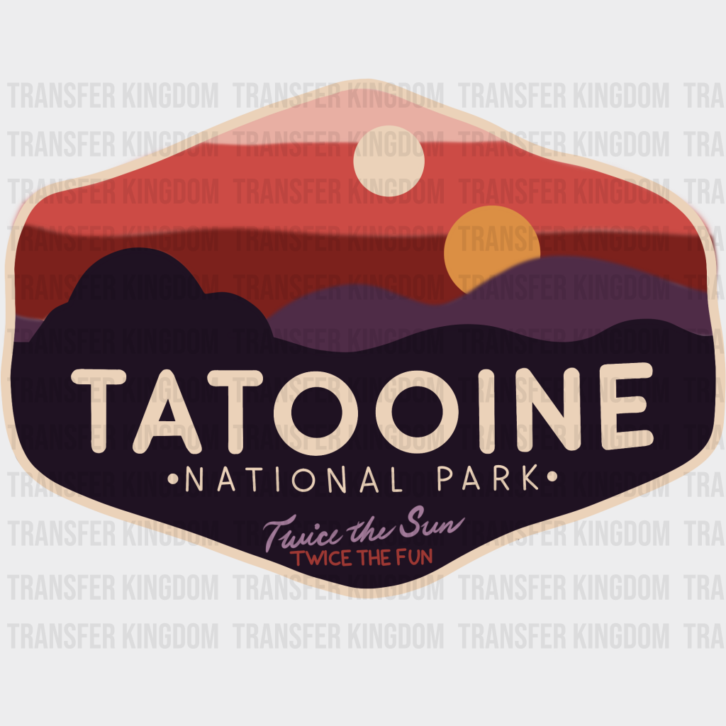 Tatooine National Park Design - Parks Dtf Transfers