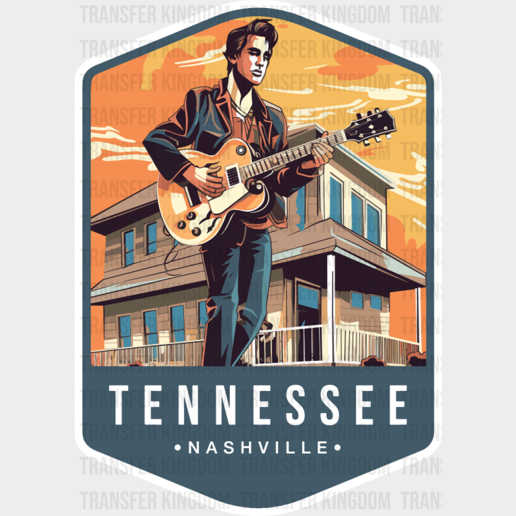 Tennessee Nashville - States & Cities DTF Transfer