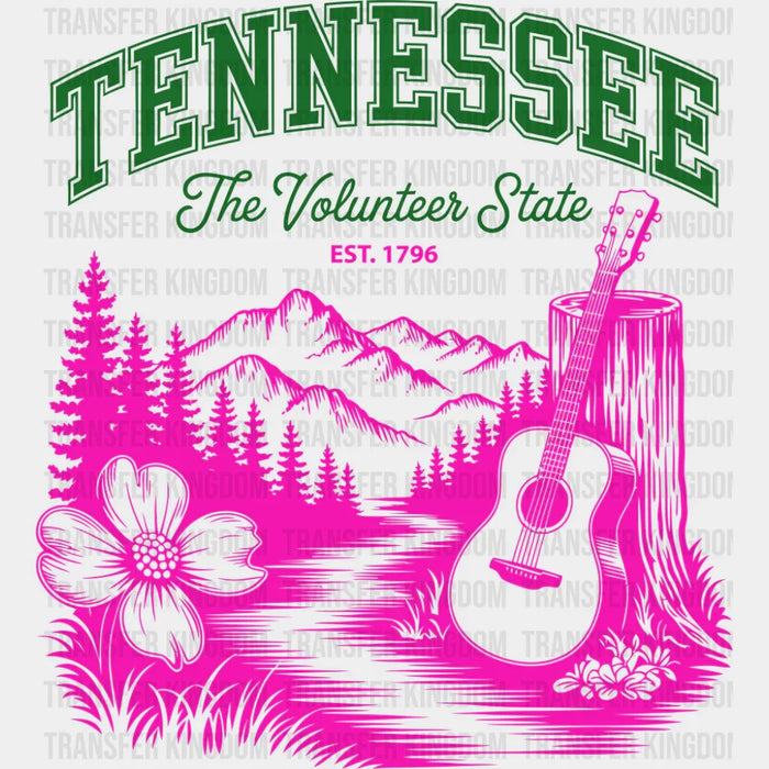 Tennessee The Volunteer State - States & Cities DTF Transfer