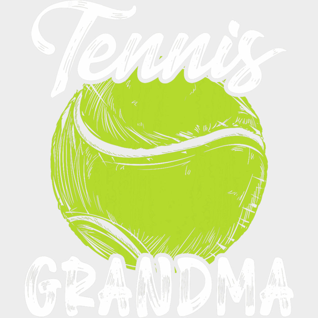 Tennis Grandma - Tennis DTF Transfers Adult Unisex - S & M (10’’) / Light Color Design (See Imaging)