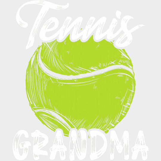 Tennis Grandma - Tennis DTF Transfers Adult Unisex - S & M (10’’) / Light Color Design (See Imaging)