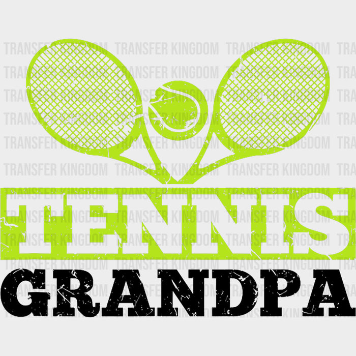 Tennis Grandpa - Tennis DTF Transfers