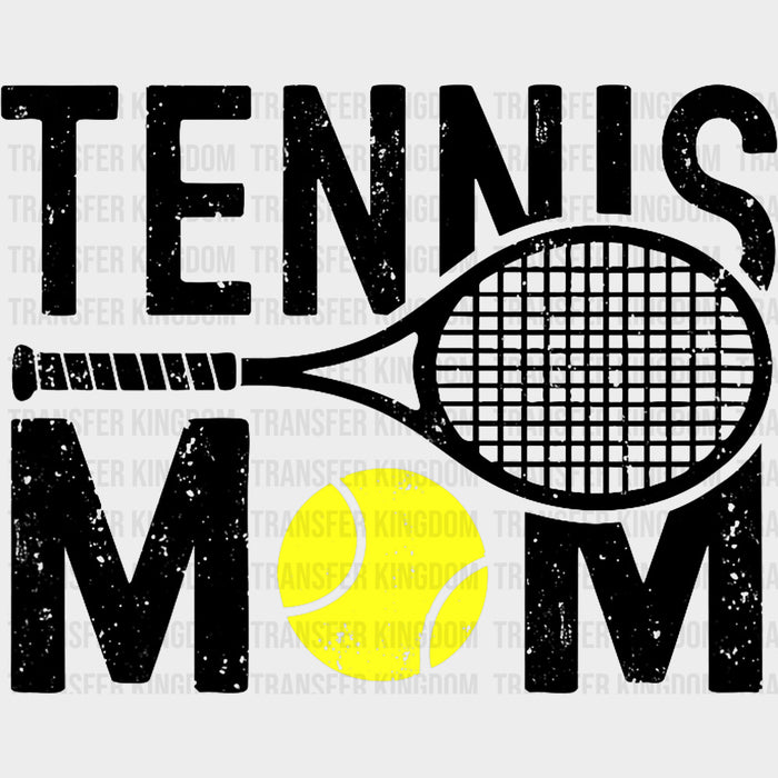 Tennis Mom, Tennis Ball - Tennis DTF Transfers