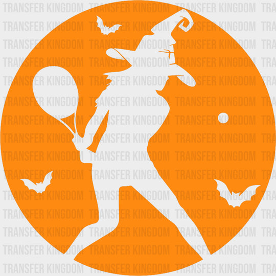 Tennis Player Halloween Theme - Tennis DTF Transfers