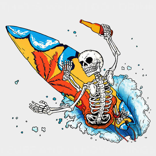 That's What I Do, I Drink, I Surf - Surfing DTF Transfers transfer-kingdom Light Color Design (See Imaging)