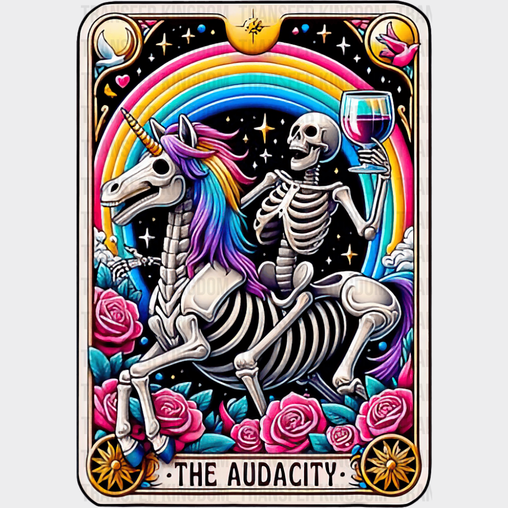 The Audacity - Funny DTF Transfer