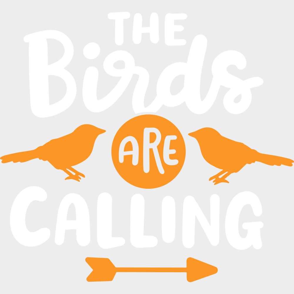 The Birds Are Calling - Birds DTF Transfers transfer-kingdom Light Color Design (See Imaging)
