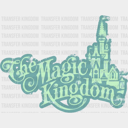 The Magic Kingdom Castle Design - Dtf Heat Transfer