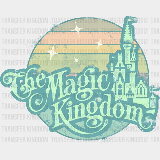 The Magic Kingdom Castle Design - Dtf Heat Transfer