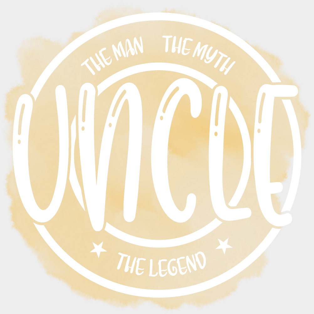 The Man, The Myth, The Legend - Uncle DTF Transfers transfer-kingdom Light Color Design (See Imaging)