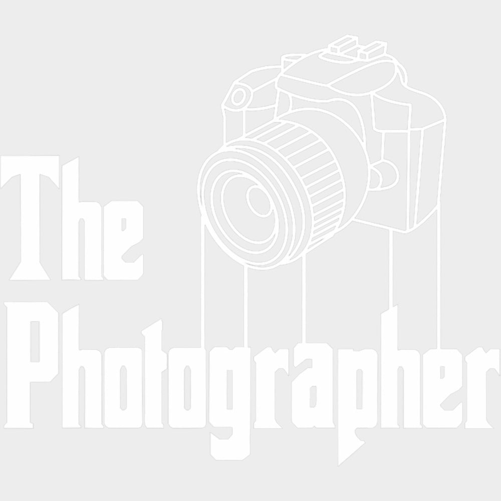 The Photographer Puppet Strings - Photography DTF Transfers Adult Unisex - S & M (10’’) / Light Color Design (See