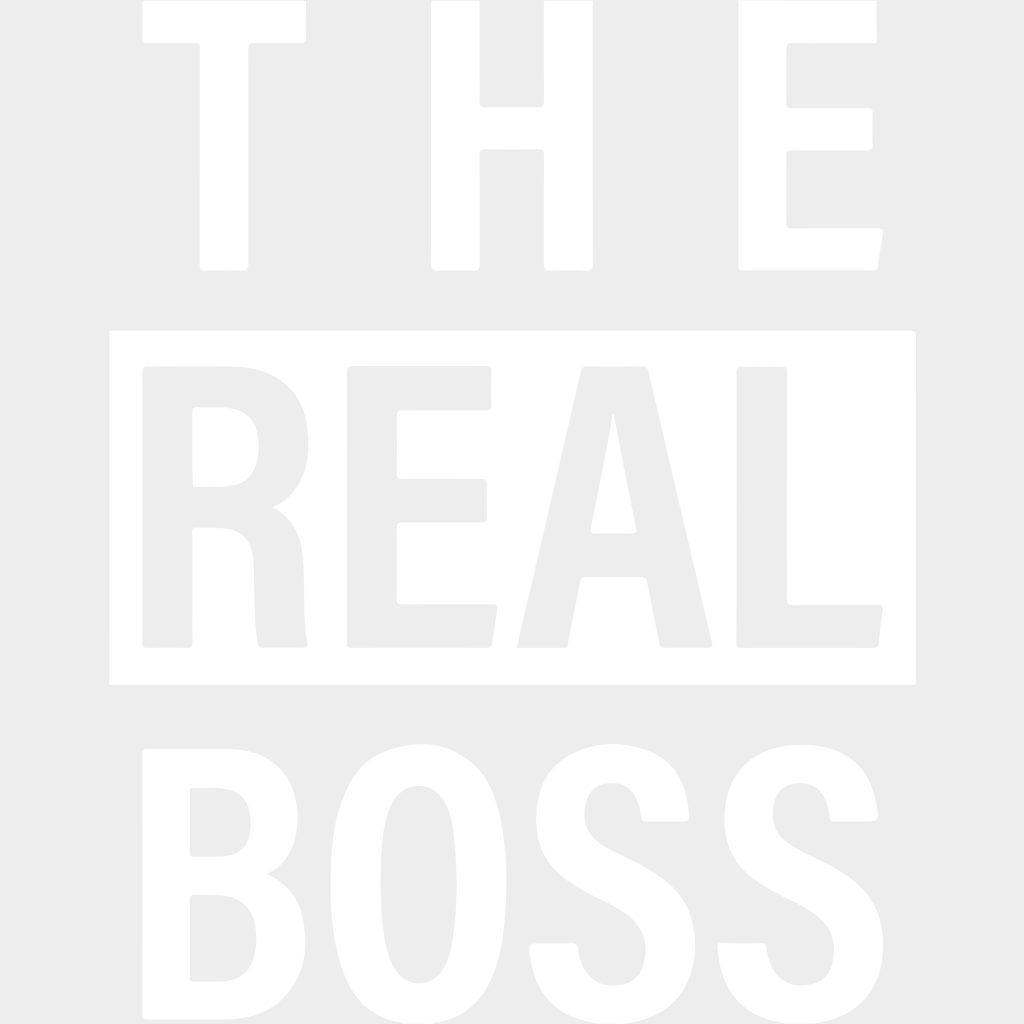 The Real Boss Design - DTF heat transfer - transfer-kingdom