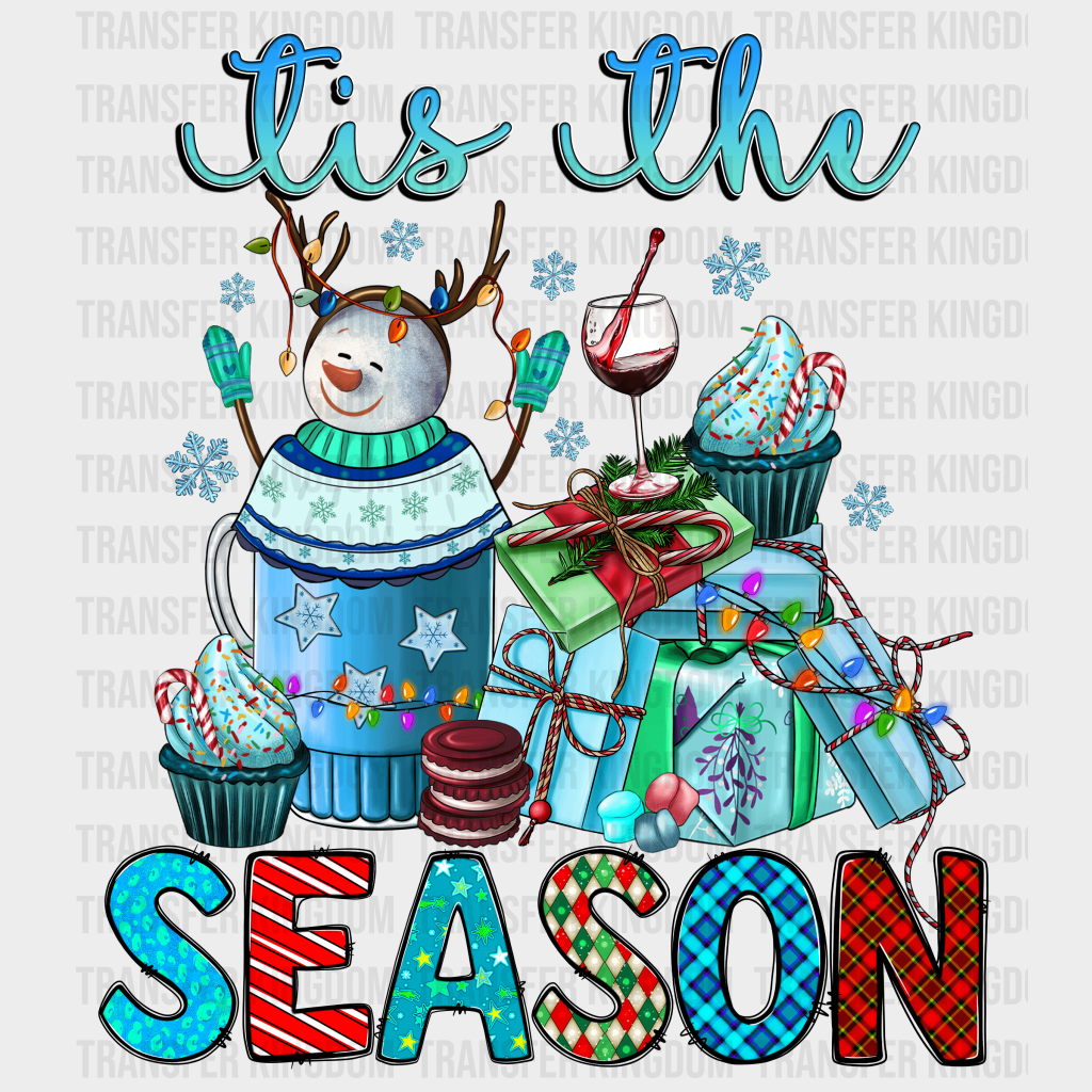 The Season Christmas Design - Dtf Heat Transfer