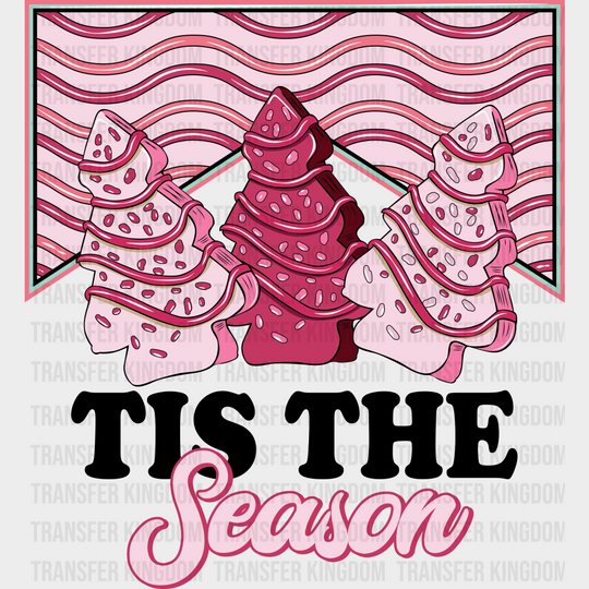 The Season Christmas Design Dtf Heat Transfer Unisex - S & M ( 10 ) / Dark Color See Imaging