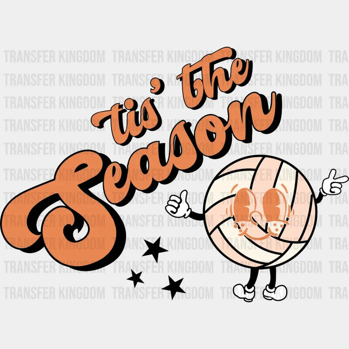The Season Volleyball DTF Transfer