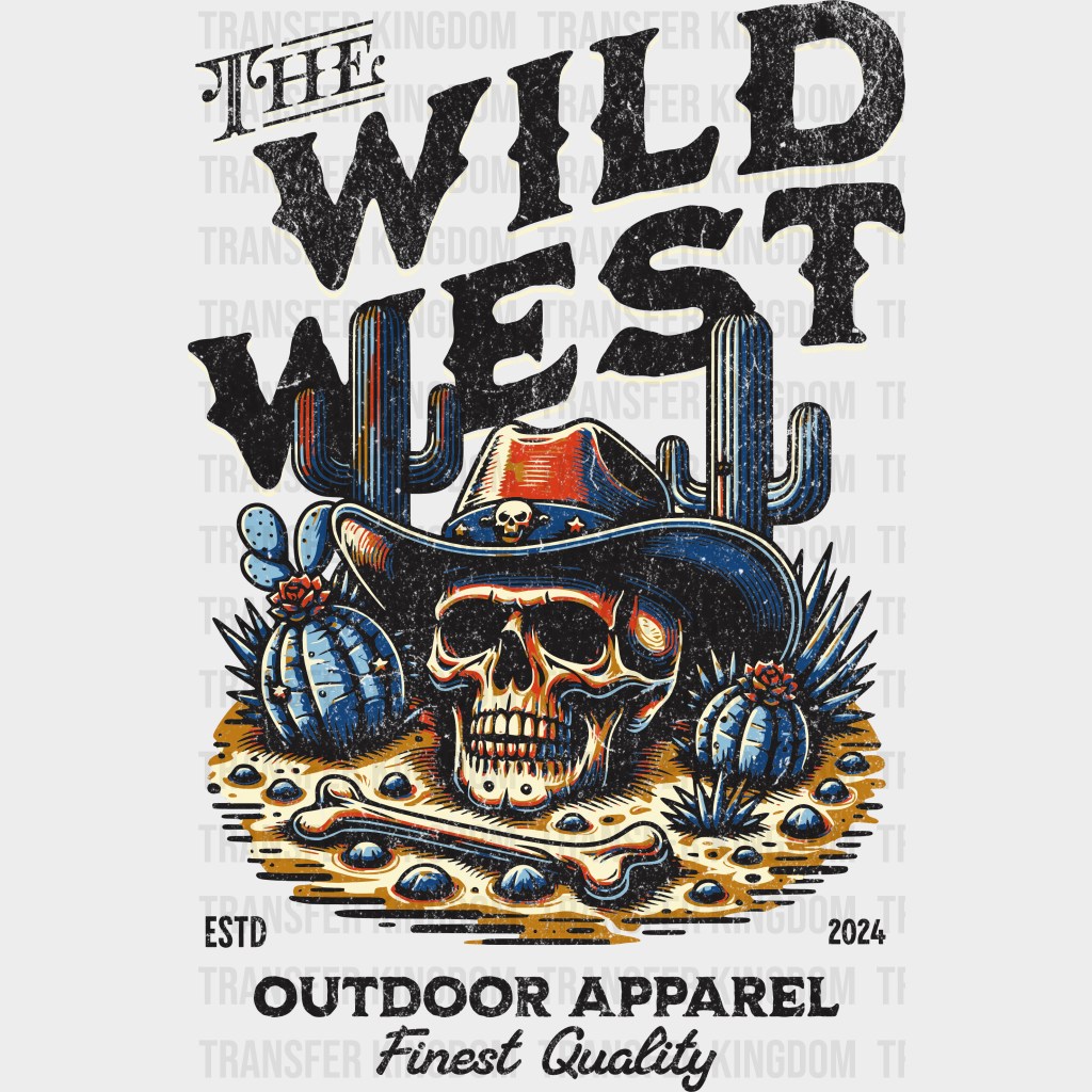 The Wild West Outdoor Apparel - Rodeo Dtf Transfers