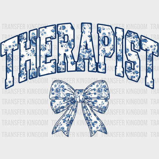 Therapist Blue Ribbon - Therapist DTF Transfers transfer-kingdom